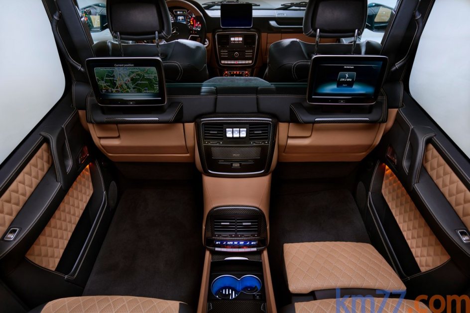 Aspecto interior del Mercedes-Maybach G 650 Landaulet
