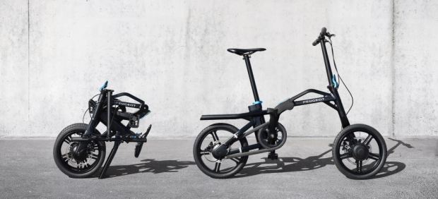 Peugeot lanza una bicicleta eléctrica plegable