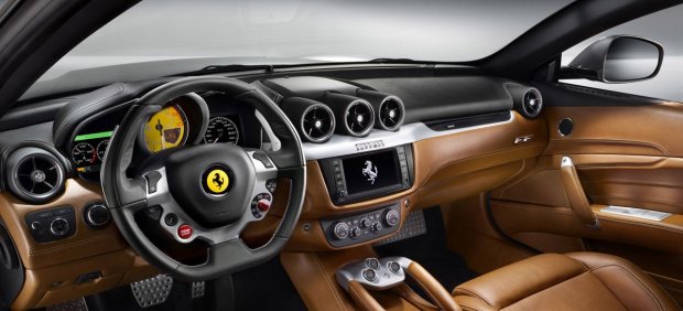 Interior del Ferrari FF