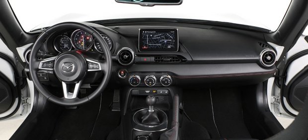 Interior del Mazda MX-5