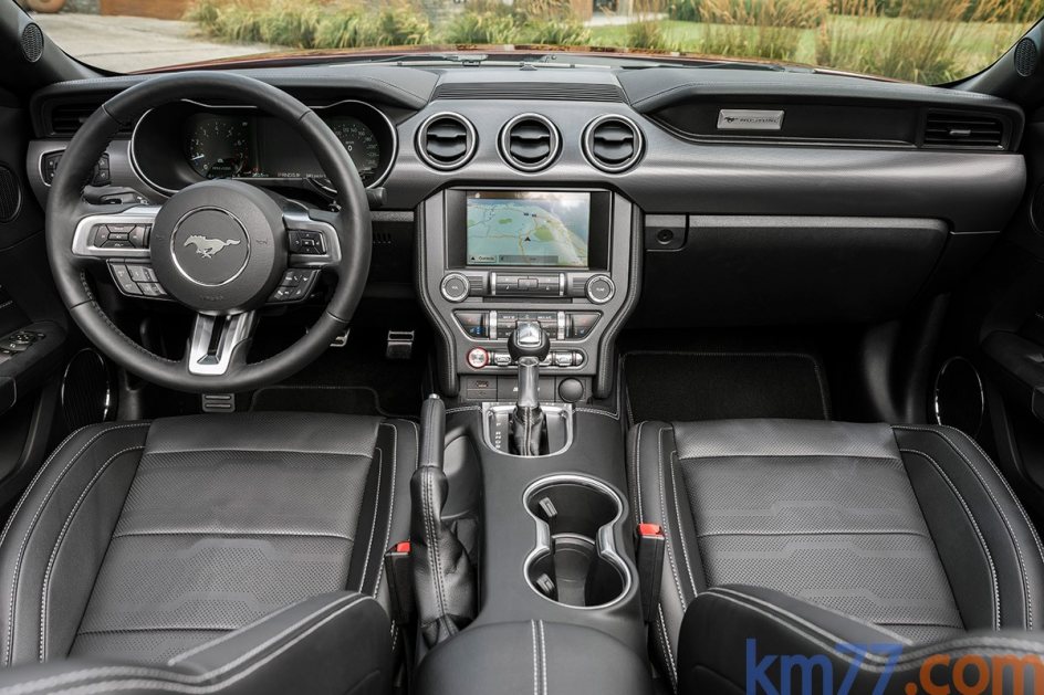 Interior del Ford Mustang