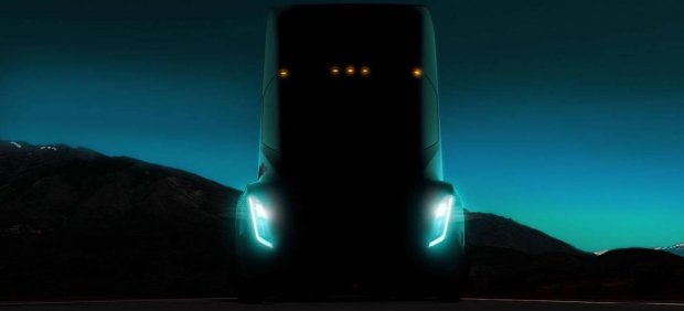 Detalle del Tesla Semi Truck