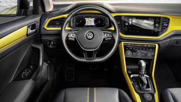 Interior del Volkswagen T-Roc