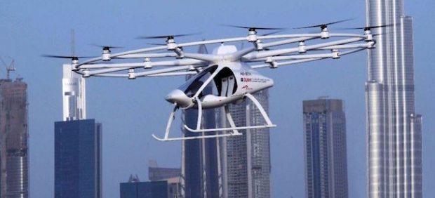 Volocopter, aeronave que volará en Dubai